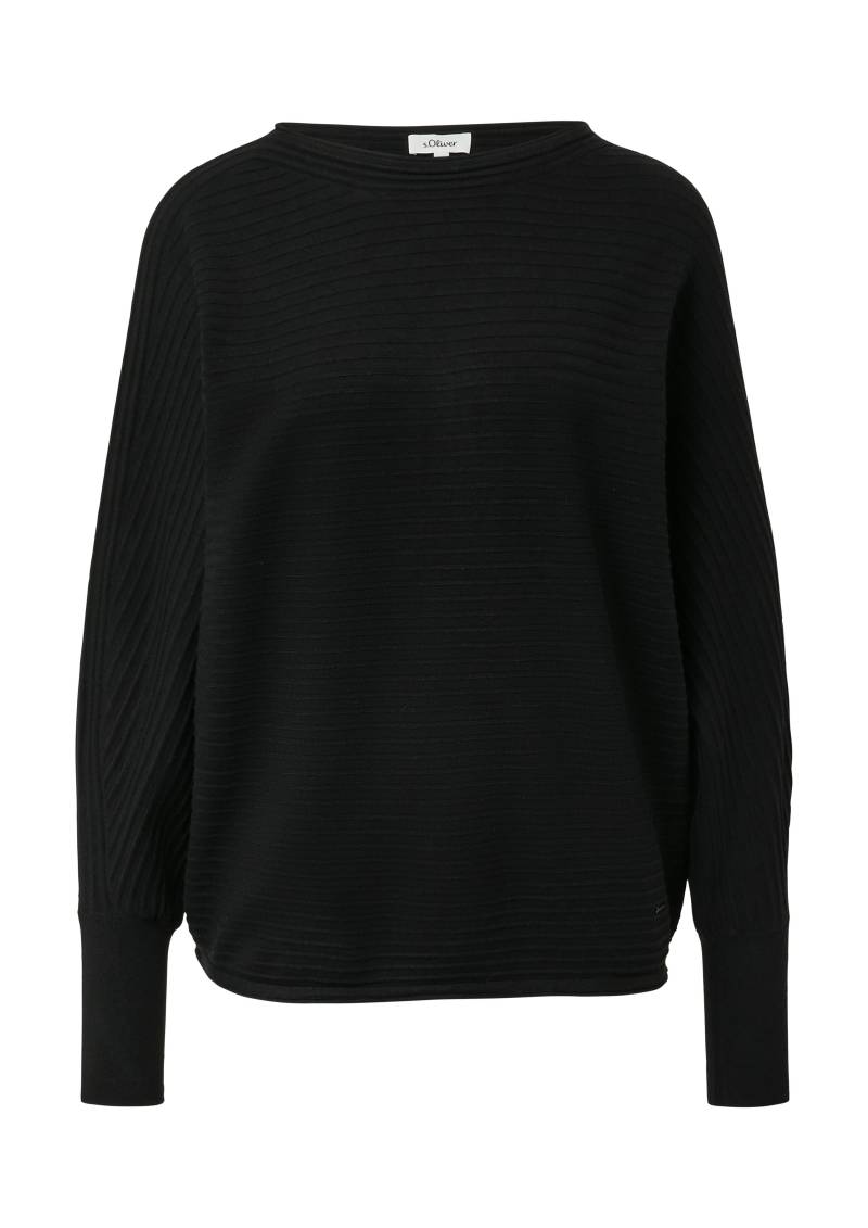s.Oliver - Strickpullover schwarz - Gr. - 44 von s.Oliver