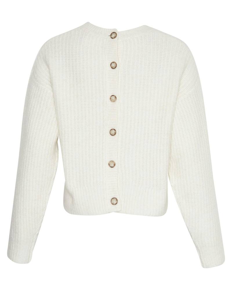 msch copenhagen - MSCHGittel Peggy Pullover egret melange von msch copenhagen