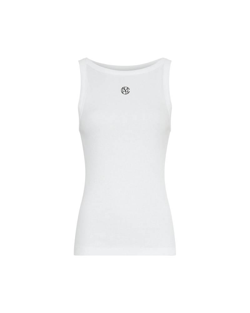 msch copenhagen - MSCHGubbe Rasmia Icon SL Top b white black von msch copenhagen