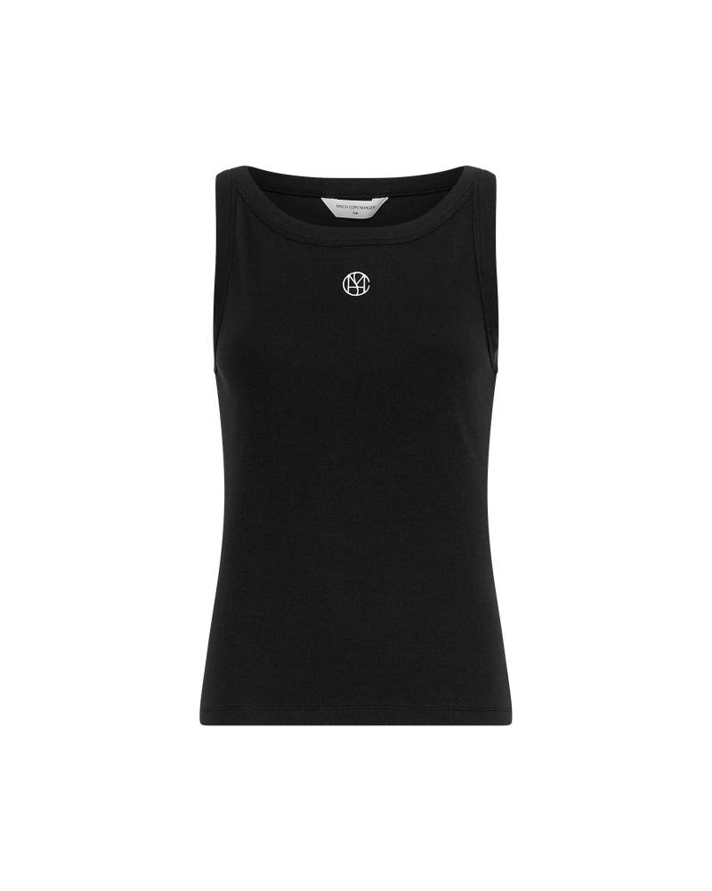 msch copenhagen - MSCHGubbe Rasmia Icon SL Top black b white von msch copenhagen