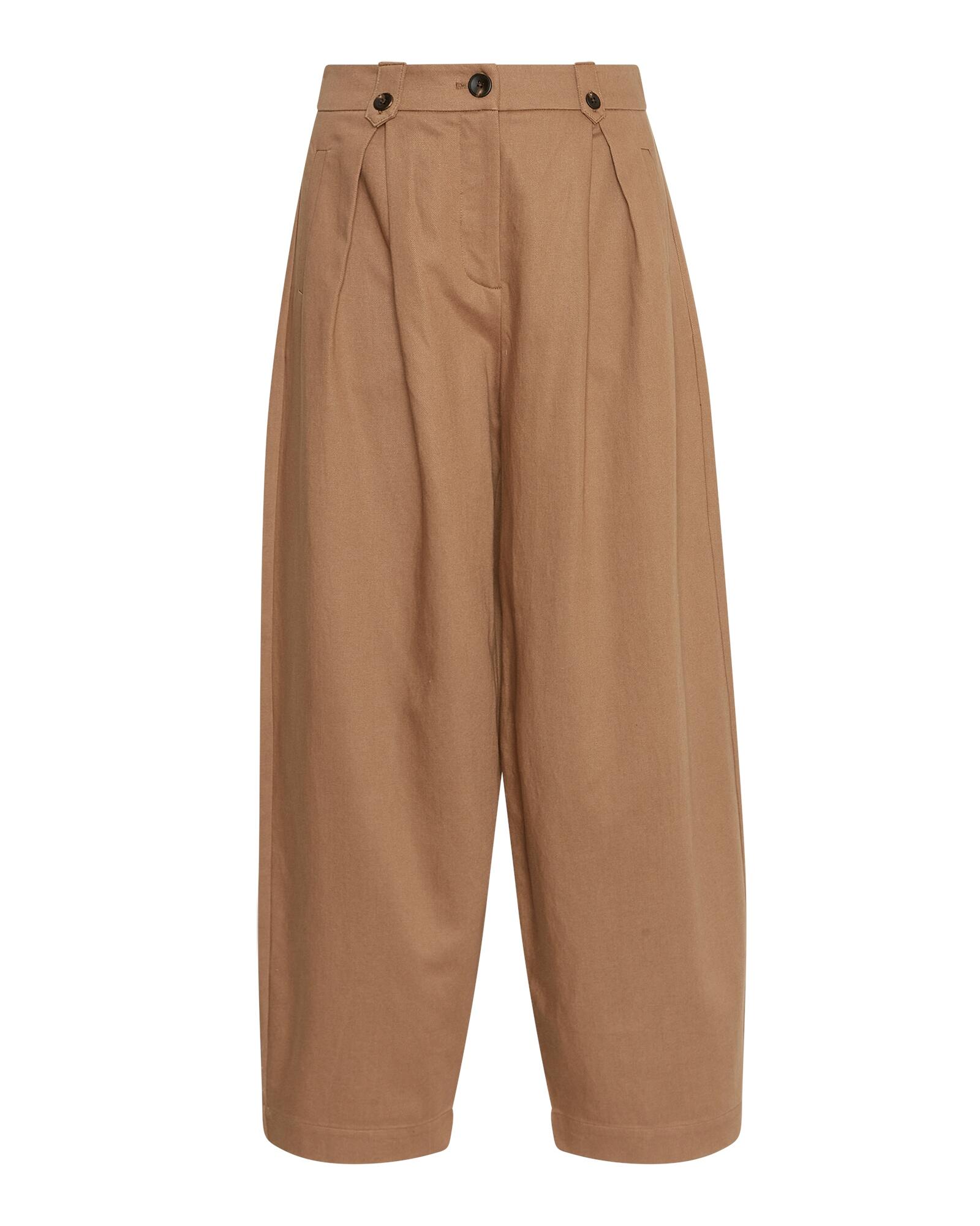 msch copenhagen - MSCHGweneth HW Pants toasted coconut - Gr. - XS von msch copenhagen