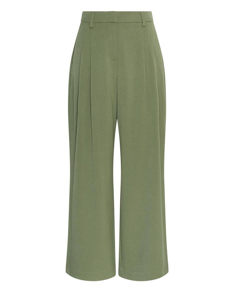 msch copenhagen - MSCHHenrika HW Pants olivine - Gr. - XL von msch copenhagen