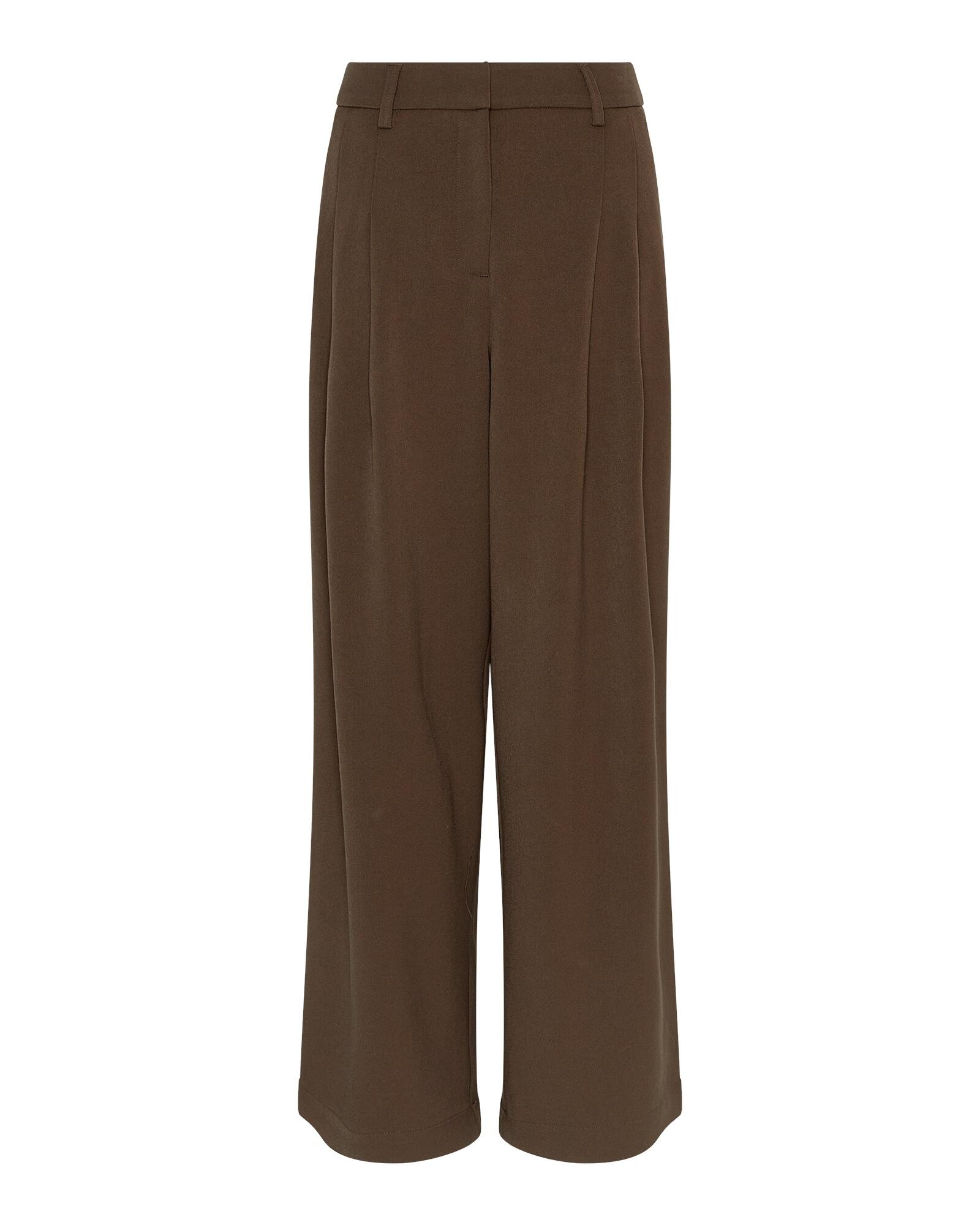 msch copenhagen - MSCHHenrika HW Pants slate black - Gr. - L von msch copenhagen