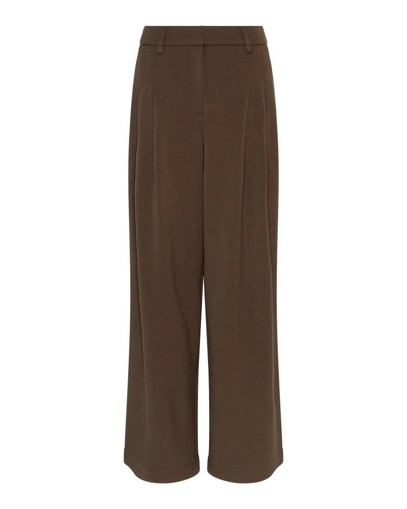 msch copenhagen - MSCHHenrika HW Pants slate black - Gr. - M von msch copenhagen