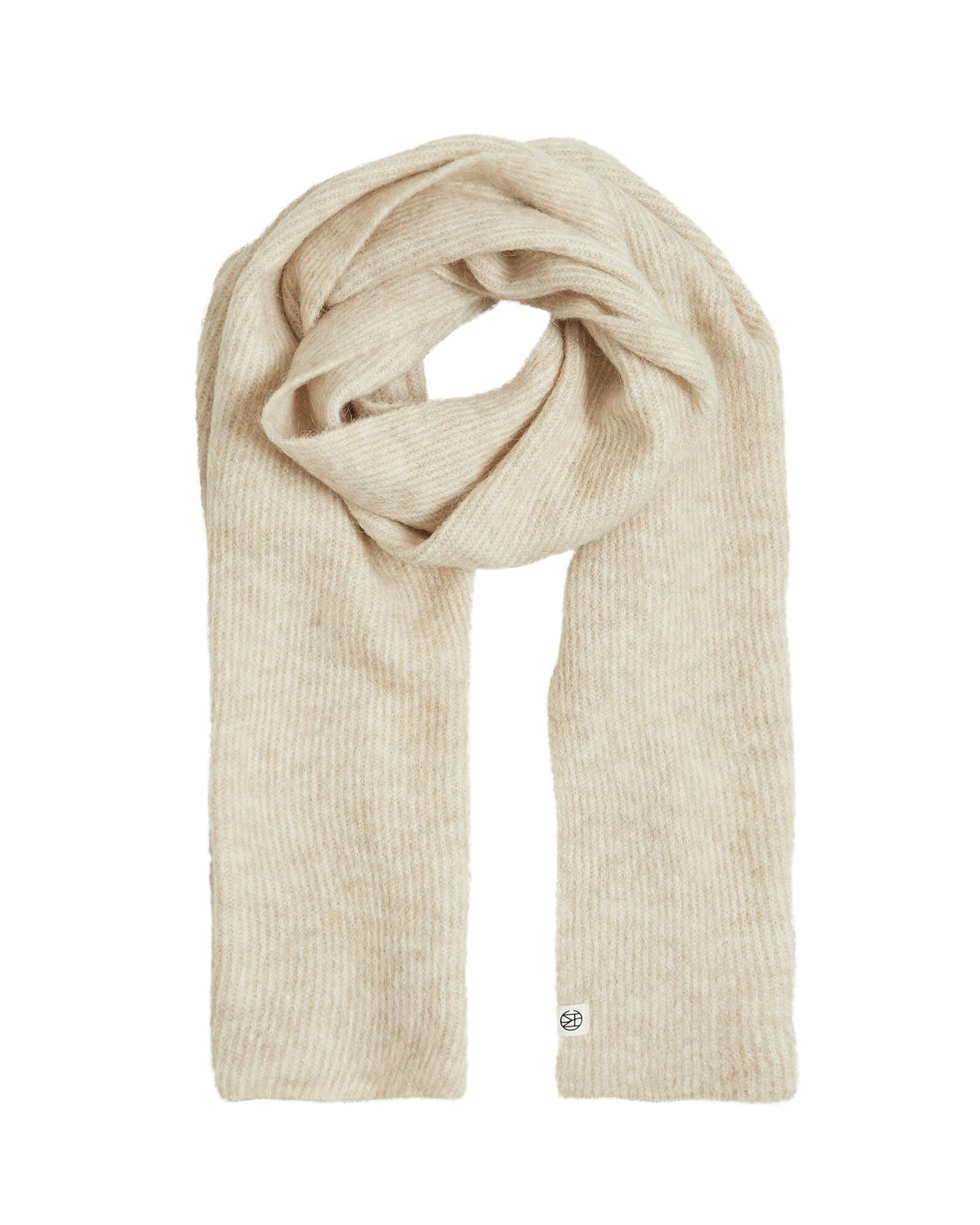 msch copenhagen - MSCHHope Icon Scarf oatmeal melange - Gr. - OS von msch copenhagen