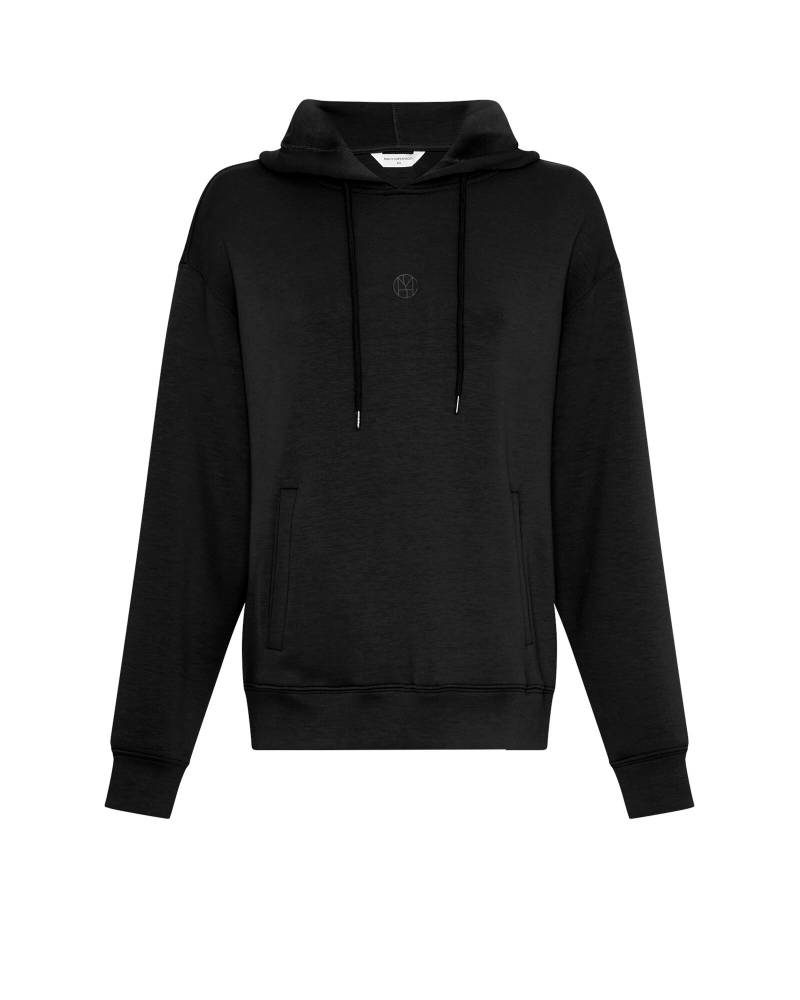 msch copenhagen - MSCHIma Q Icon Hood Sweatshirt black von msch copenhagen