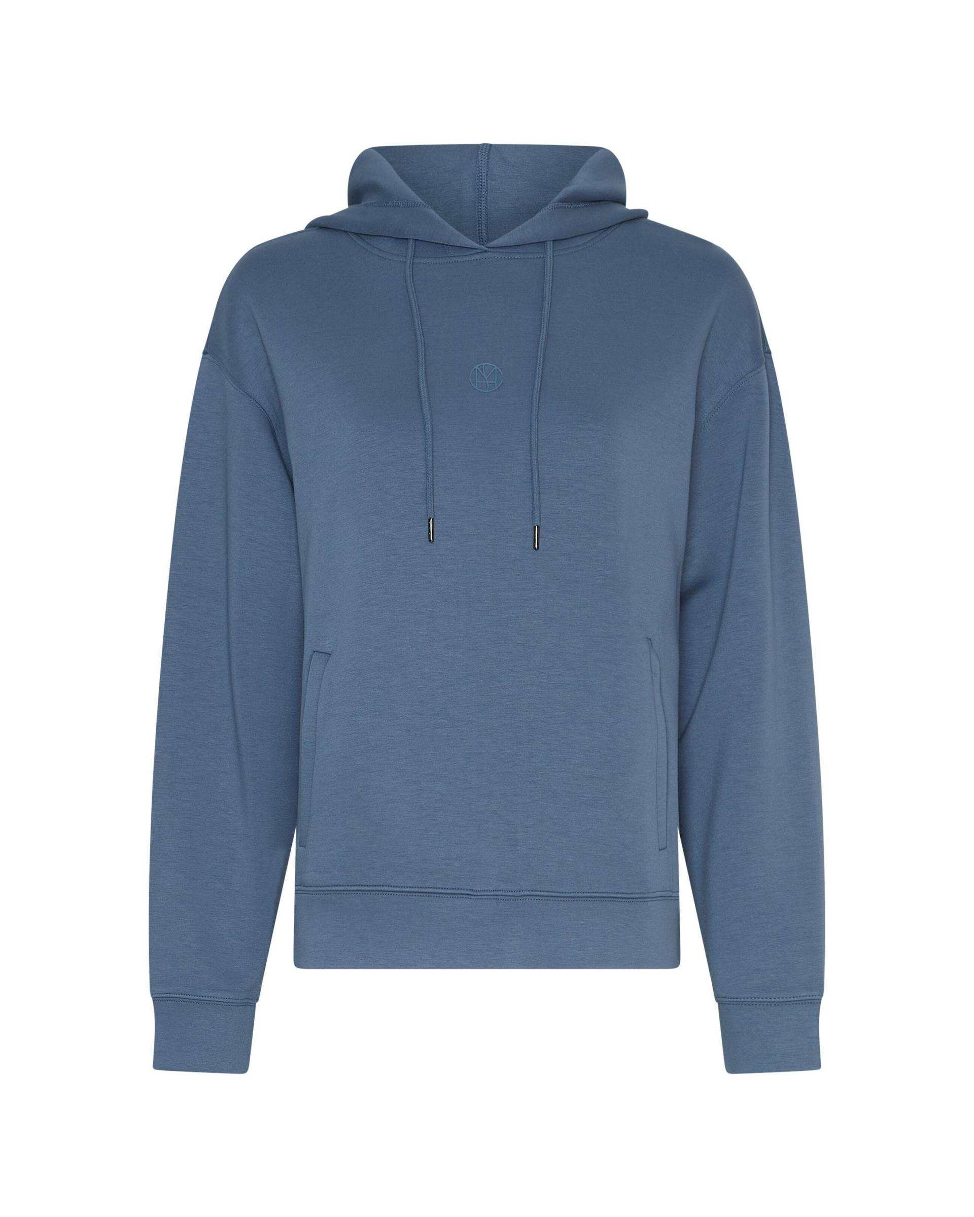msch copenhagen - MSCHIma Q Icon Hood Sweatshirt bluefin von msch copenhagen