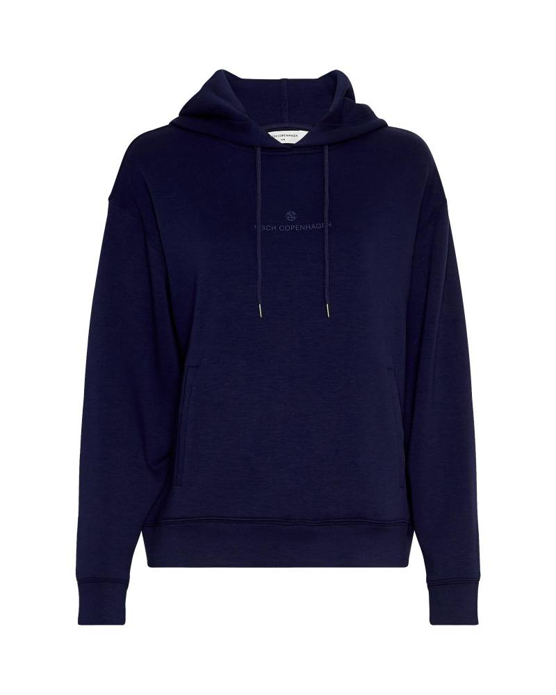 msch copenhagen - MSCHIma Q Icon Logo Hood Sweatshirt ocean cavern von msch copenhagen