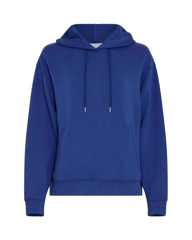 msch copenhagen - MSCHIma Q Icon Logo Hood Sweatshirt sodalite blue von msch copenhagen