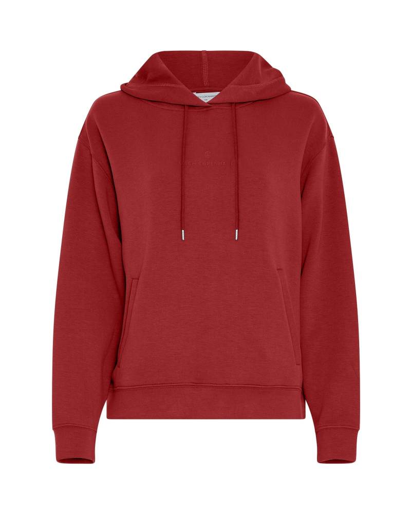 msch copenhagen - MSCHIma Q Icon Logo Hood Sweatshirt syrah von msch copenhagen