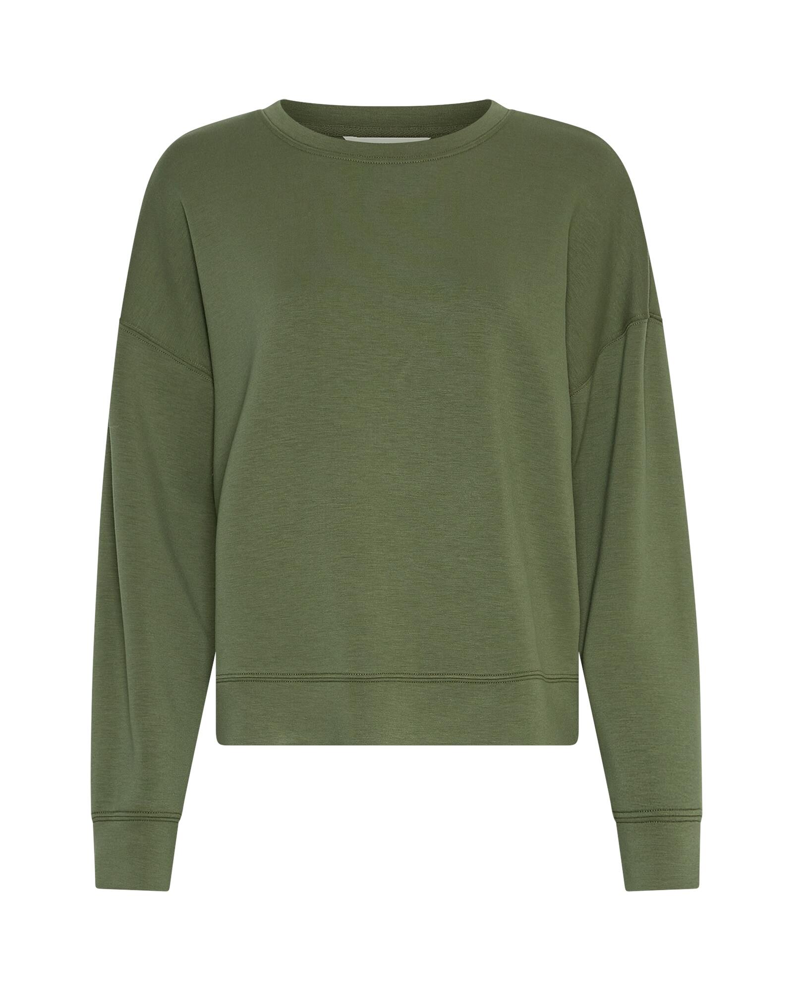 msch copenhagen - MSCHIma Q Sweatshirt olivine von msch copenhagen