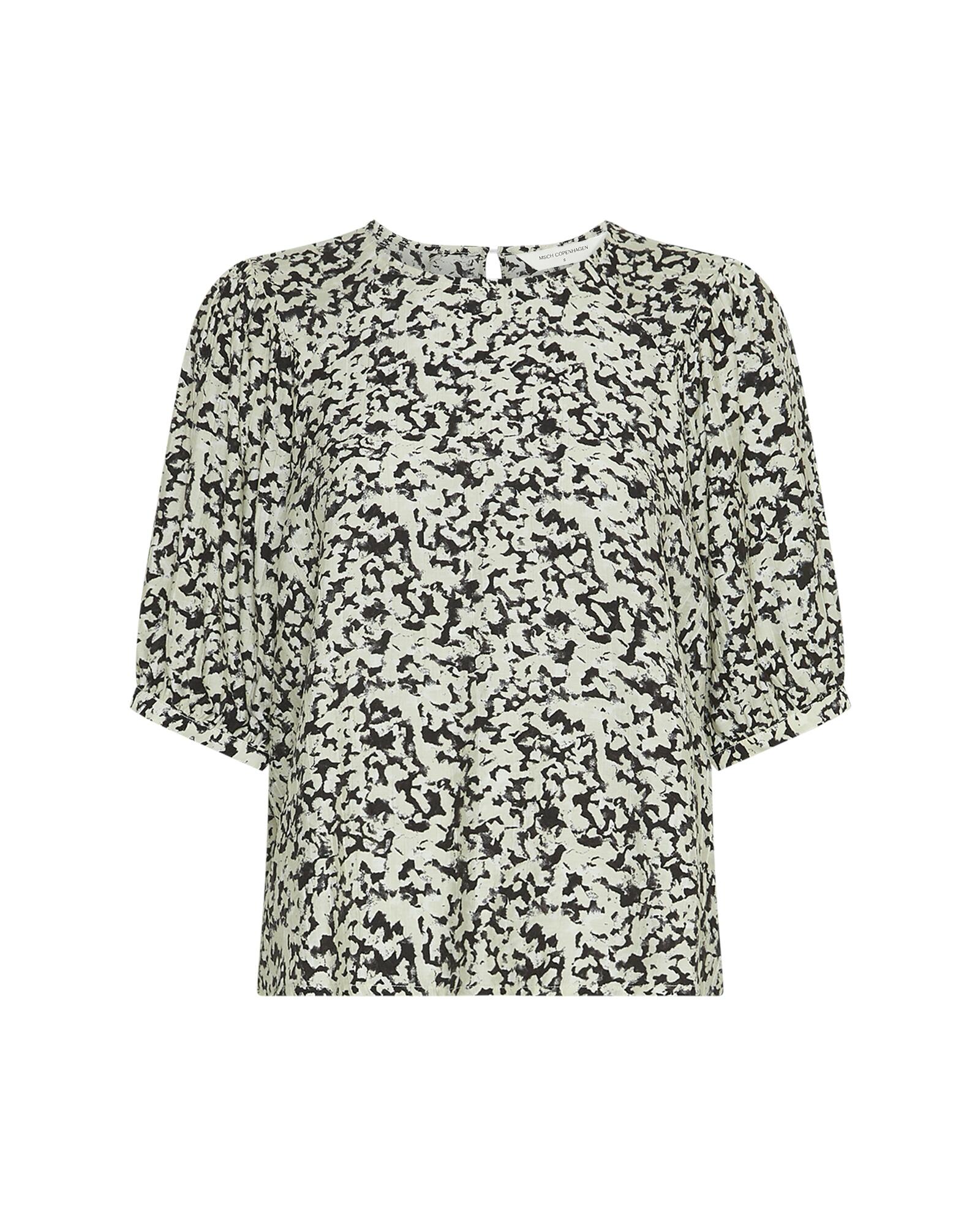 msch copenhagen - MSCHJusia 2 4 Top AOP - Gr. - XL von msch copenhagen