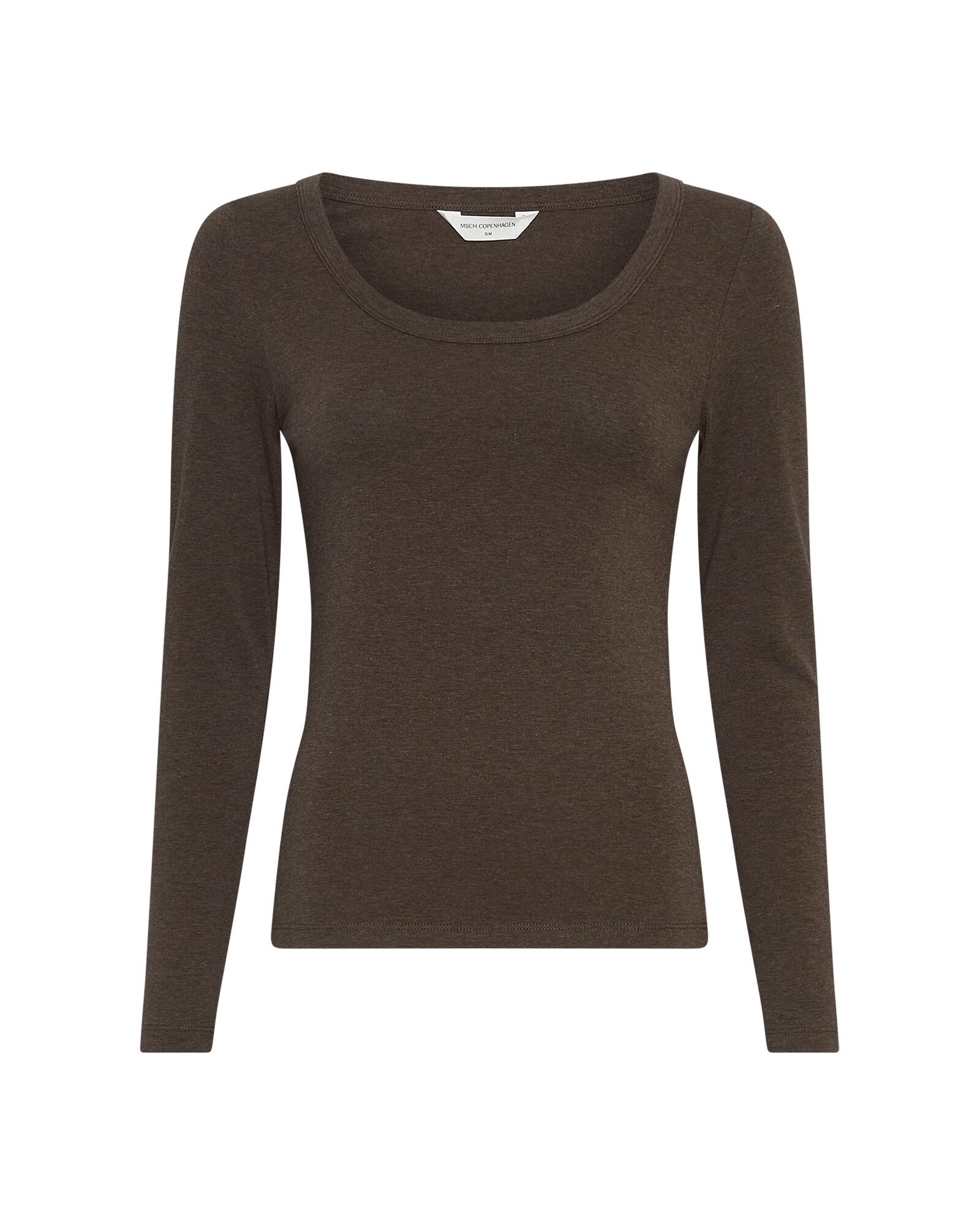 msch copenhagen - MSCHKath Top slate black mel von msch copenhagen