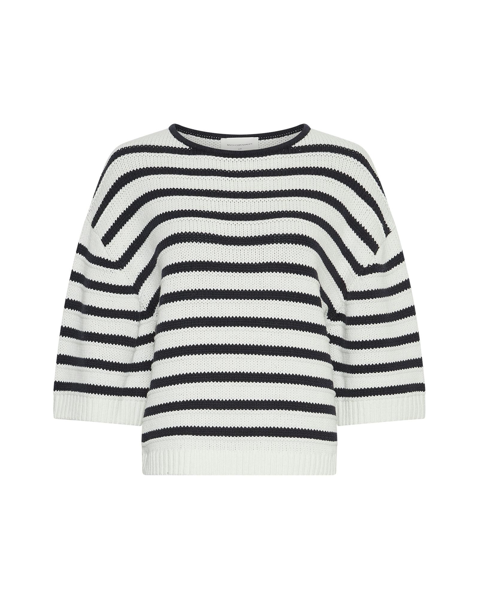 msch copenhagen - MSCHLeika Jillena 3 4 Pullover STP egret sky cap von msch copenhagen