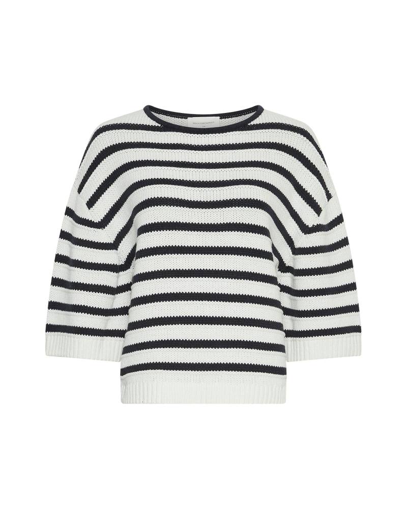 msch copenhagen - MSCHLeika Jillena 3 4 Pullover STP egret sky cap von msch copenhagen