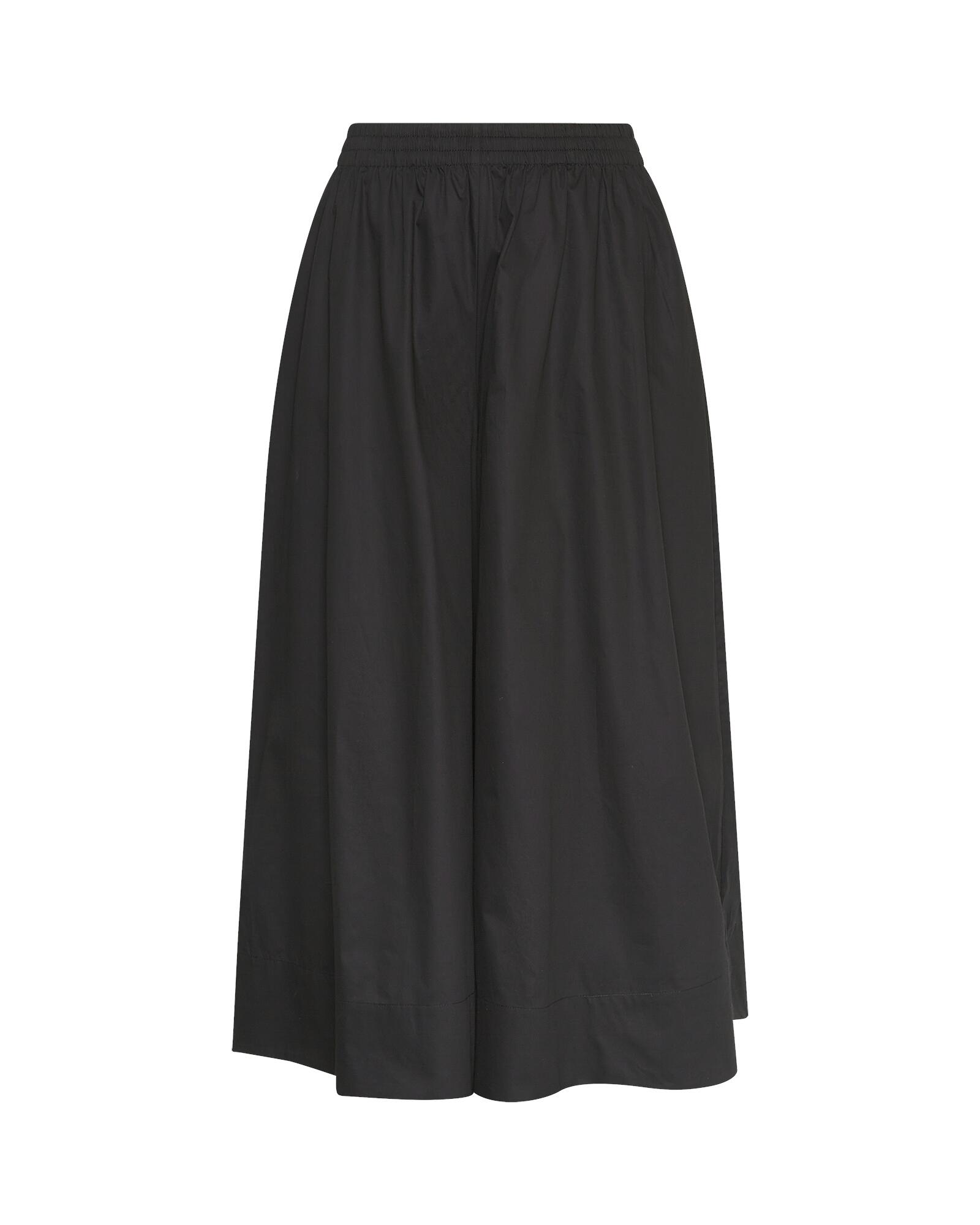 msch copenhagen - MSCHLenna HW Skirt Pants black - Gr. - S von msch copenhagen