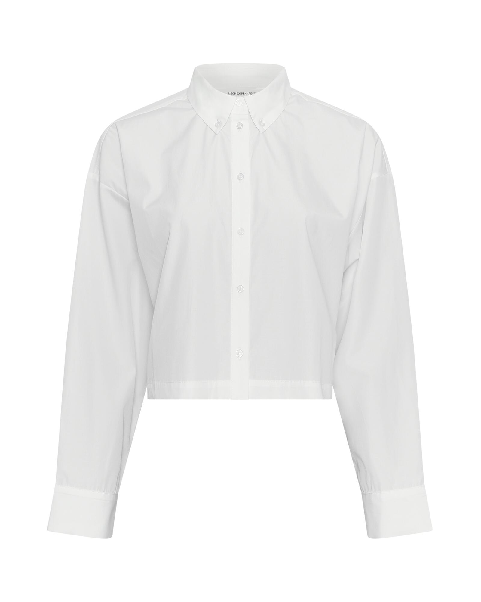 msch copenhagen - MSCHLiene Zenika Shirt bright white von msch copenhagen