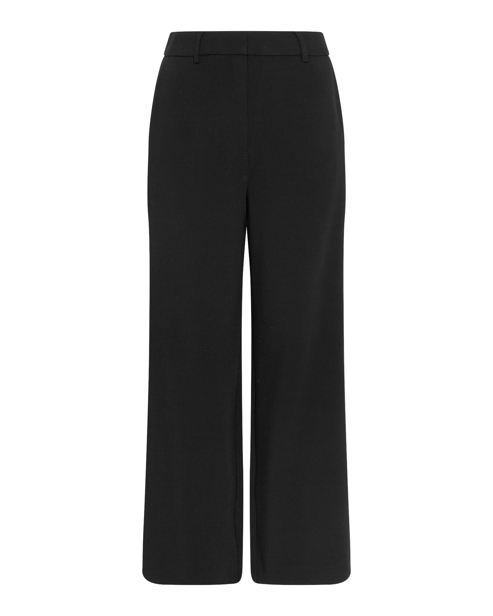 msch copenhagen - MSCHMacy Michelle HW Wide Pants REGULAR black - Gr. - L von msch copenhagen