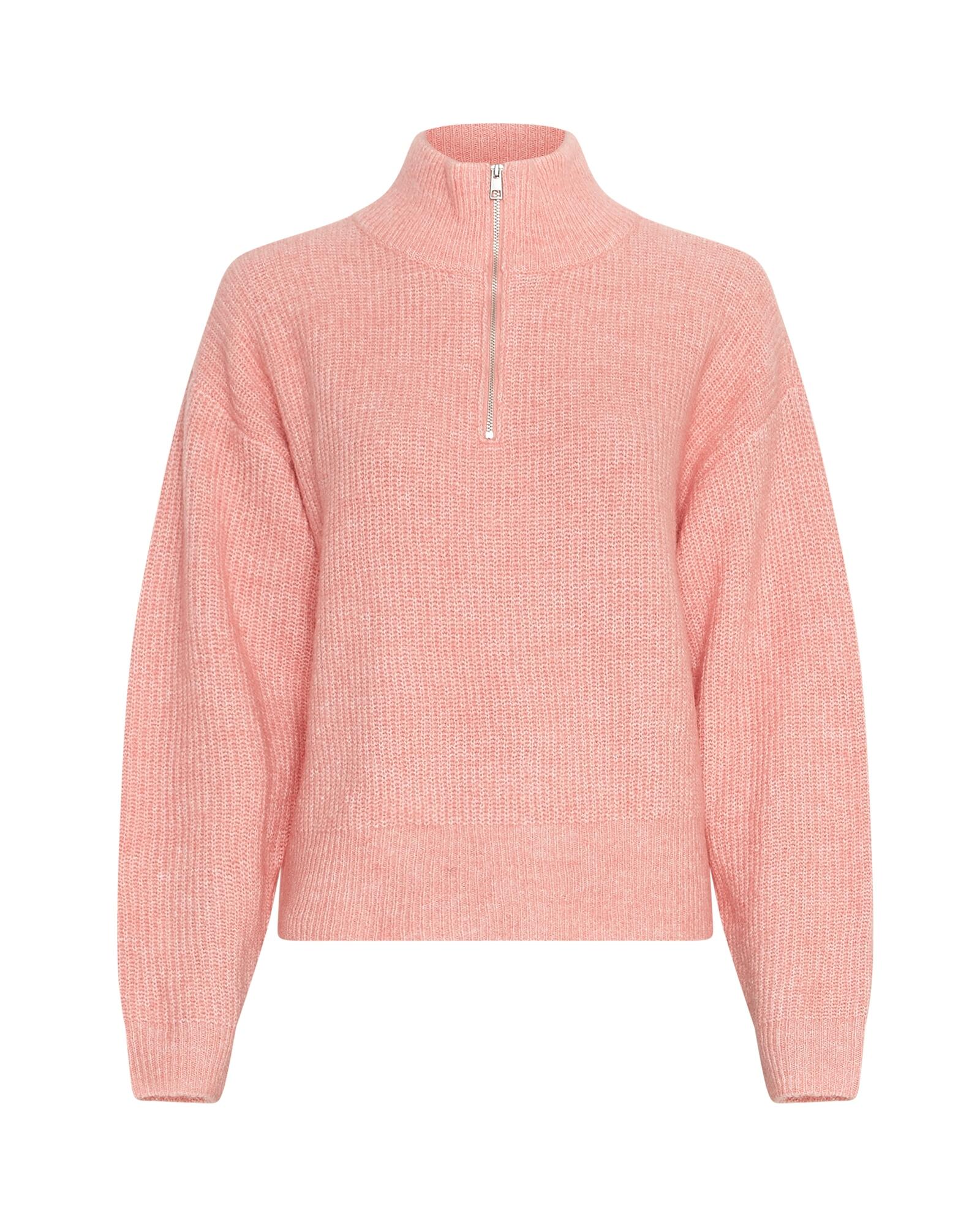 msch copenhagen - MSCHMeilani Gytta M Zip Pullover strawberry ice von msch copenhagen