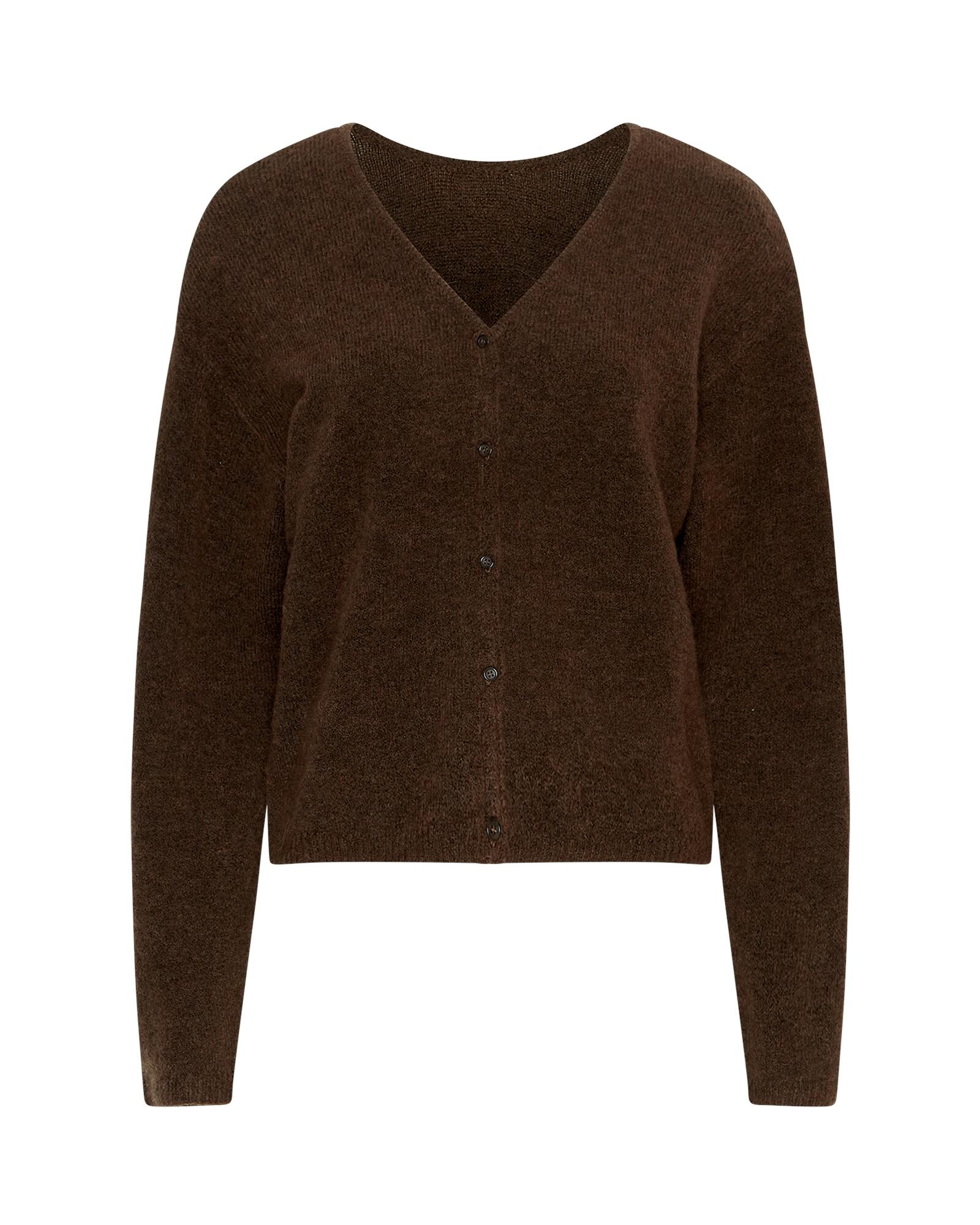 msch copenhagen - MSCHMilania Hope Cardigan slate black mel von msch copenhagen