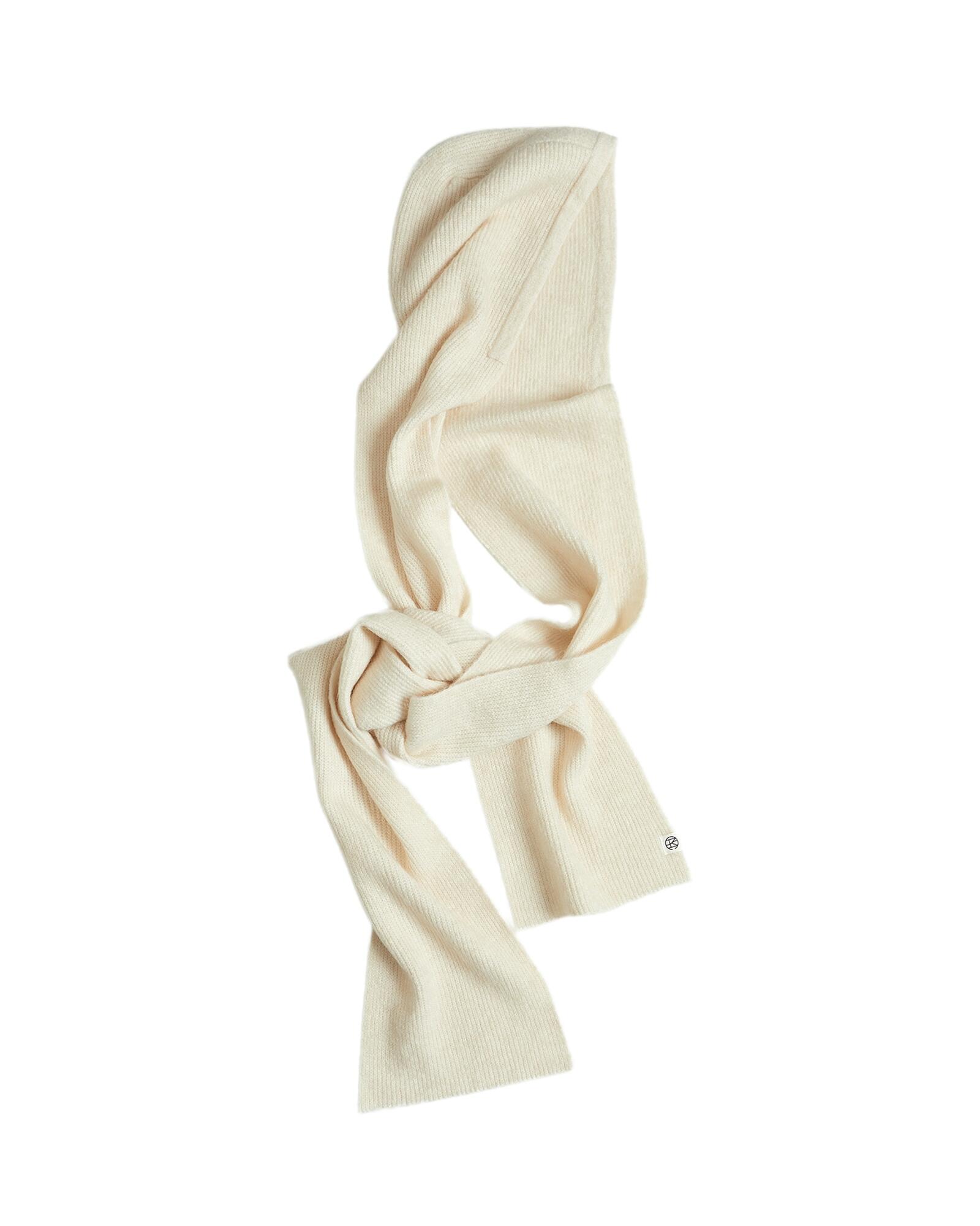 msch copenhagen - MSCHMilania Hope Hood Scarf fog melange - Gr. - One Size von msch copenhagen