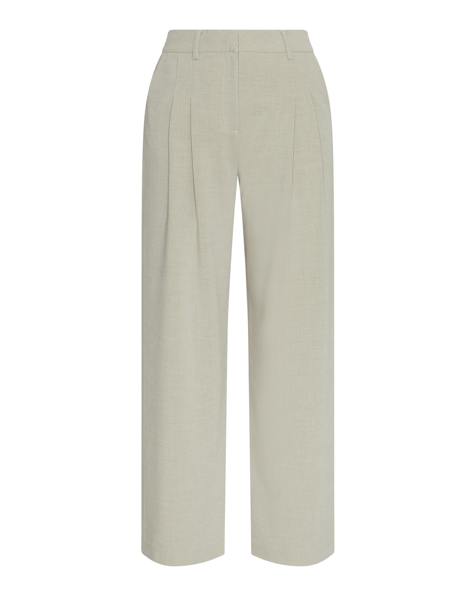 msch copenhagen - MSCHMirabelle Michelle HW Pleat Pants peyote - Gr. - S von msch copenhagen
