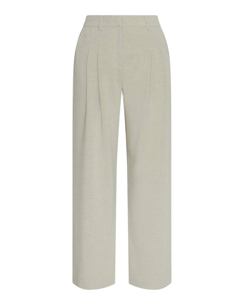 msch copenhagen - MSCHMirabelle Michelle HW Pleat Pants peyote - Gr. - XL von msch copenhagen