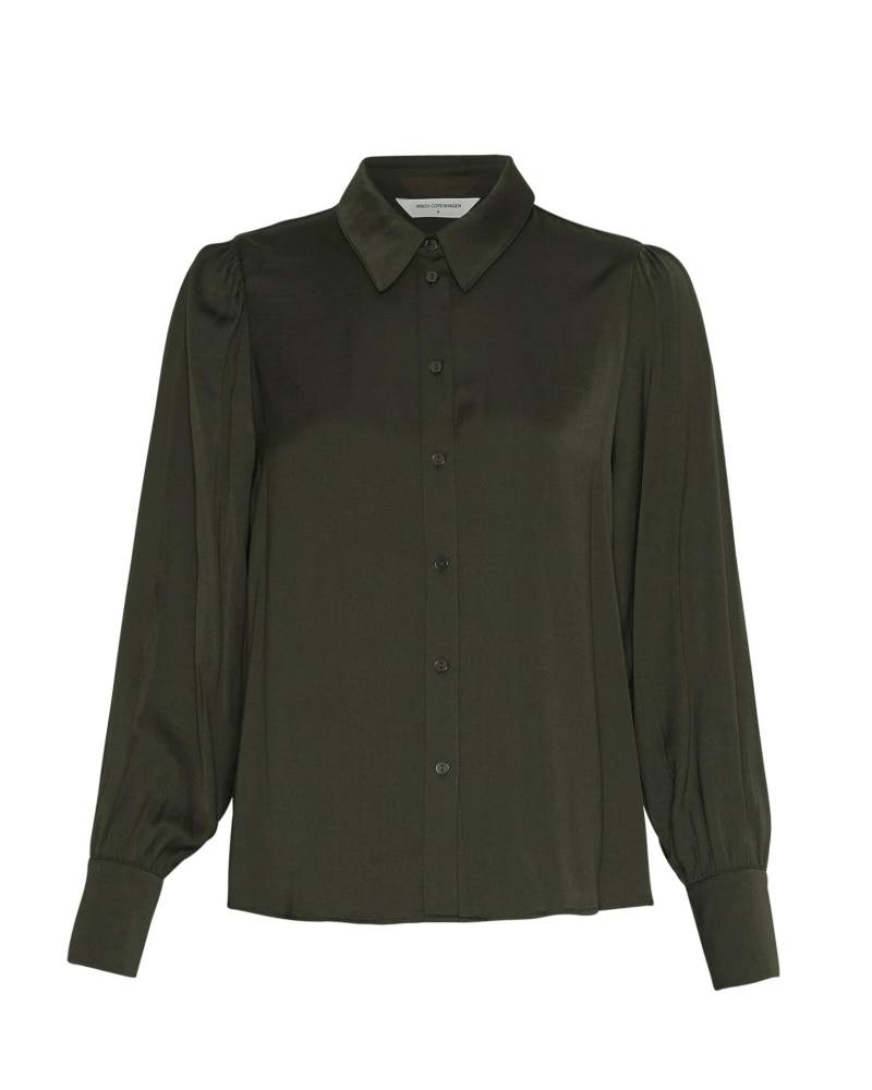 msch copenhagen - MSCHViloah Maluca Shirt forest night - Gr. - M von msch copenhagen