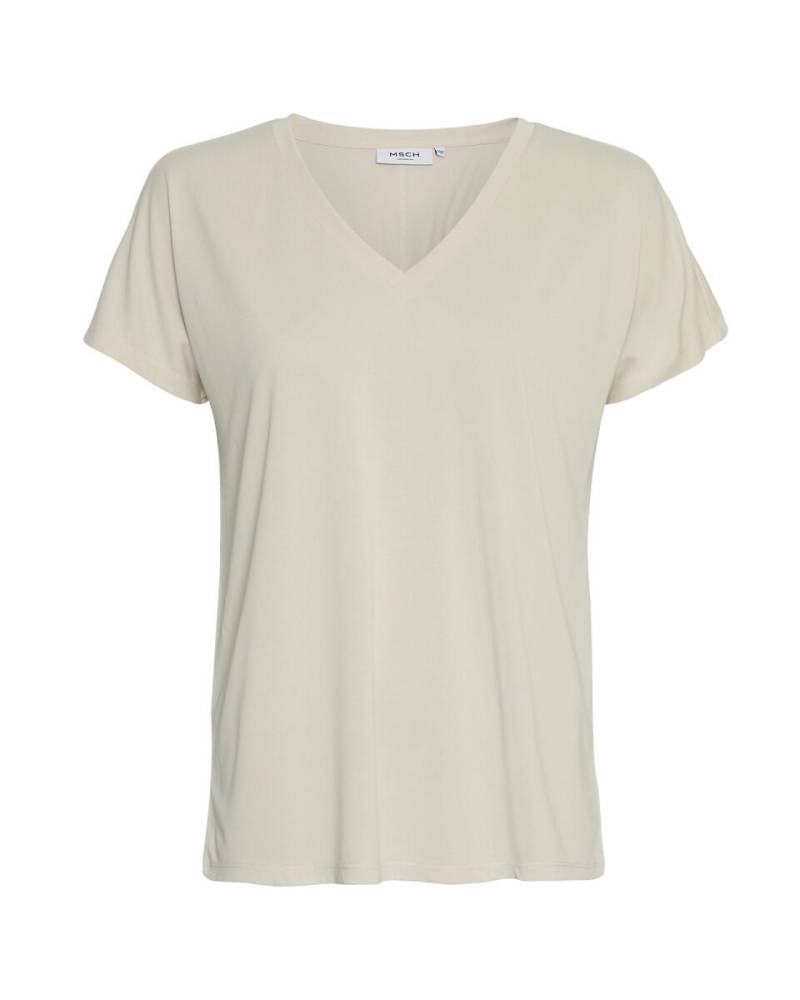 msch copenhagen - T-Shirt - Fenya beige von msch copenhagen