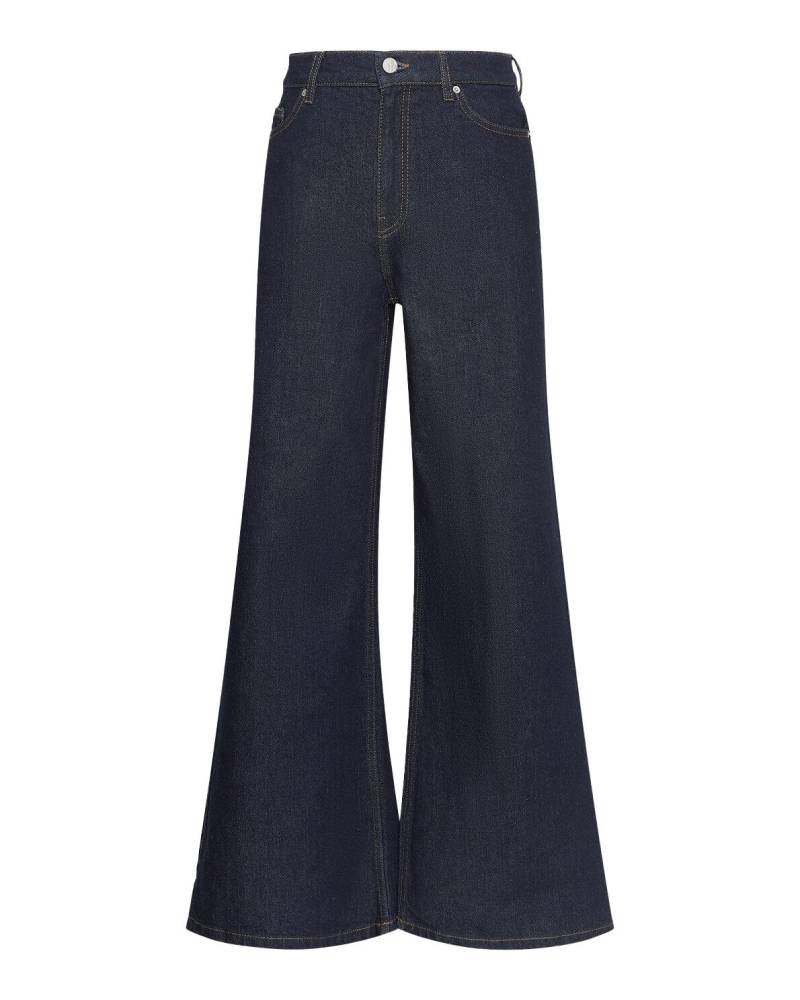 msch copenhagen - Wide Jeans - MSCHSolia Ada blau - Gr. - L von msch copenhagen