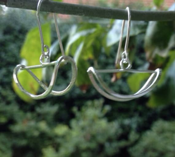 Leicht Schwankende Ohrhänger von msilverdesigns