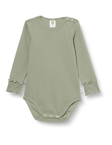 Müsli by Green Cotton Baby Boys Cozy me Rib l/s Body Base Layer, Poetry Green, 86 Müsli by Green Cotton Baby Boys Cozy me Rib l/s Body Base Layer, Poetry Green, 86 von müsli