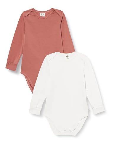 Müsli by Green Cotton Baby Girls Cozy me l/s Body 2-Pack Base Layer, Balsam Cream/Daydream, 80 von müsli