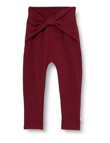 Müsli by Green Cotton Baby - Mädchen Cozy Me Sweat Pretty Pants, Cabernet, 68 EU von müsli