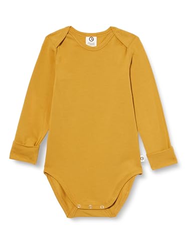 Müsli by Green Cotton Unisex Baby Cozy me l/s Body Base Layer, Mustard, 98 Müsli by Green Cotton Unisex Baby Cozy me l/s Body Base Layer, Mustard, 98 von müsli