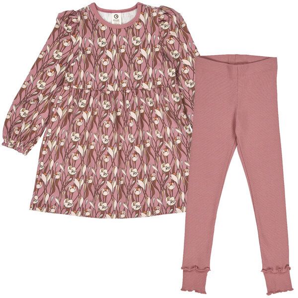müsli Set aus Langarmkleid und Leggings von müsli