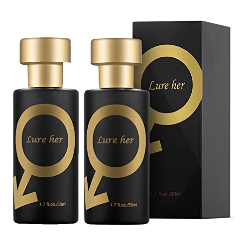 mugeleen Venom-Love Cologne Pheromon-Parfum, Golden Lure Pheromone Perfume für Männer, Lure Her Parfüm Spray, Lang anhaltende Pheromone Parfüm (2PCS(Schwarz)), 50.0 milliliters von mugeleen