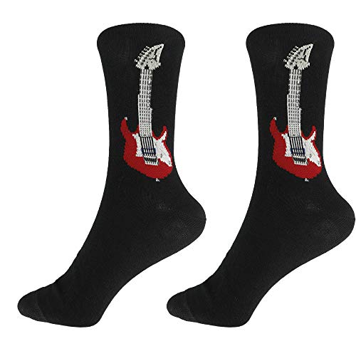 mugesh Musik-Socken E-Gitarre (35/38) - Schönes Geschenk für Musiker von mugesh