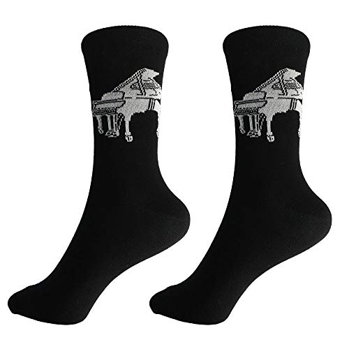 mugesh Musik-Socken Flügel (43/45) - Schönes Geschenk für Musiker von mugesh