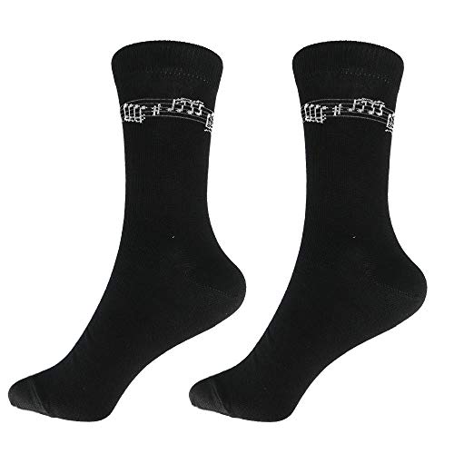 mugesh Musik-Socken Notenlinie (39/42) - Schönes Geschenk für Musiker von mugesh