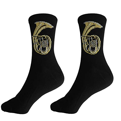 mugesh Musik-Socken Tenorhorn (35/38) - Schönes Geschenk für Musiker von mugesh