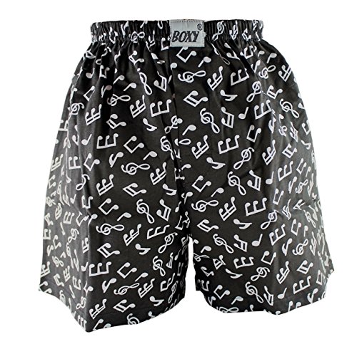 mugesh Boxershort Notenmotive (M) - Schönes Geschenk für Musiker von mugesh