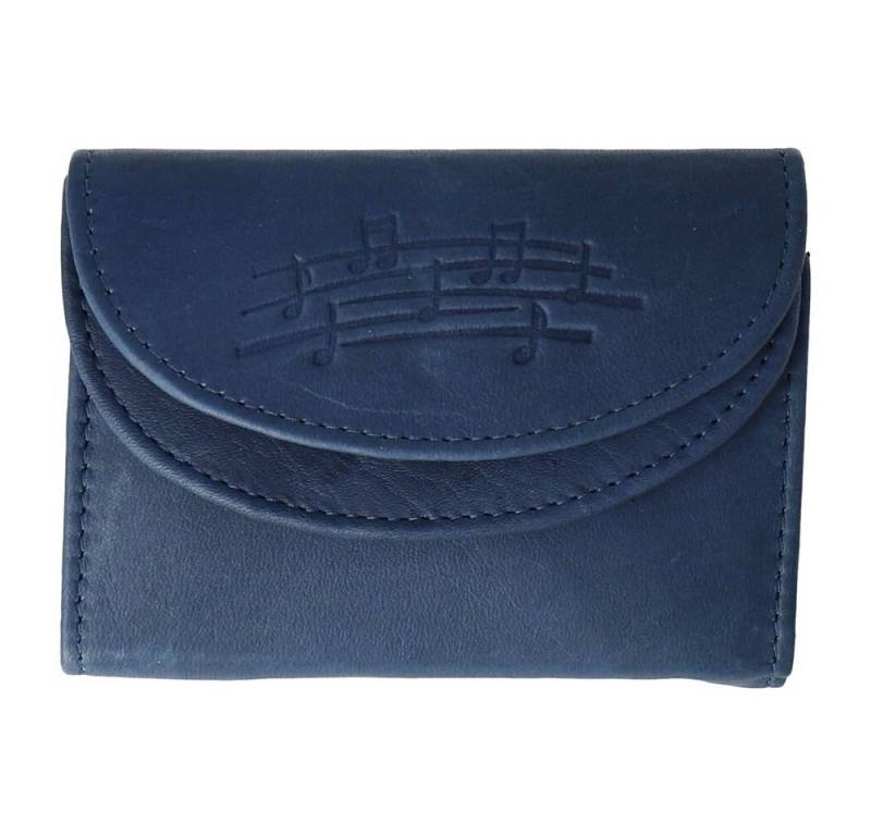 mugesh Geldbörse Geldbeutel mit Notenmotiv, für Musiker von mugesh