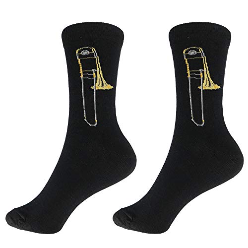 mugesh Musik-Socken Posaune (35/38) - Schönes Geschenk für Musiker von mugesh