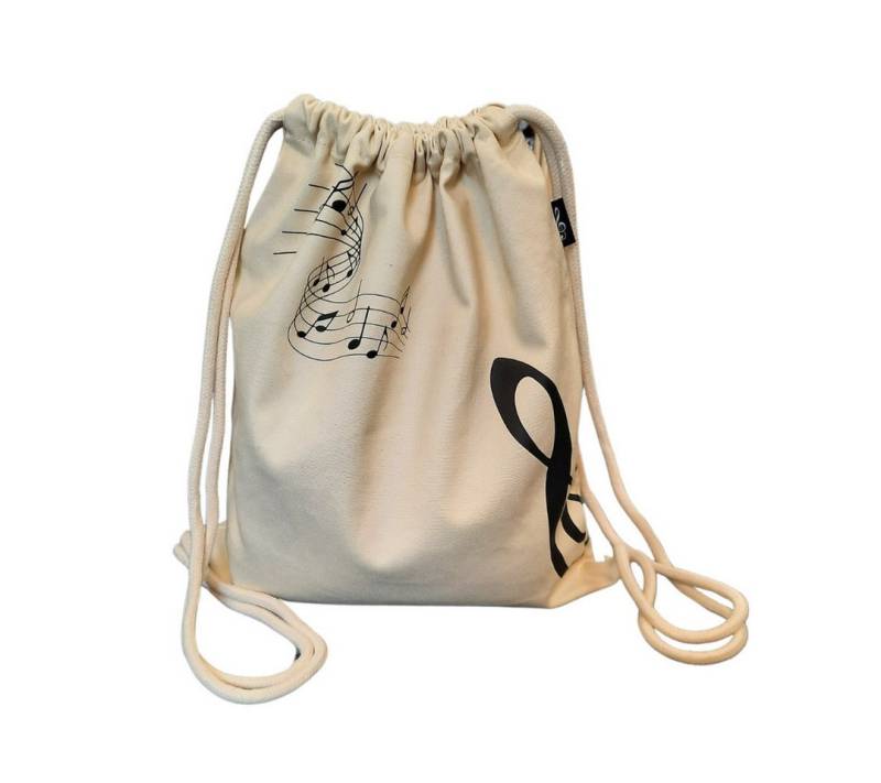 mugesh Turnbeutel Turnbeutel Violinschlüssel, für Musiker von mugesh