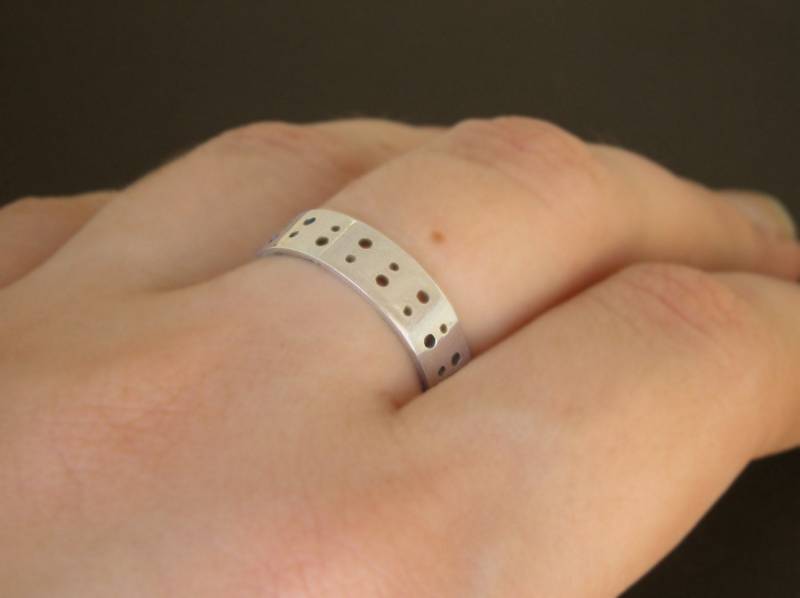 Sieb Ring Aus Sterling Silber von mujoyas