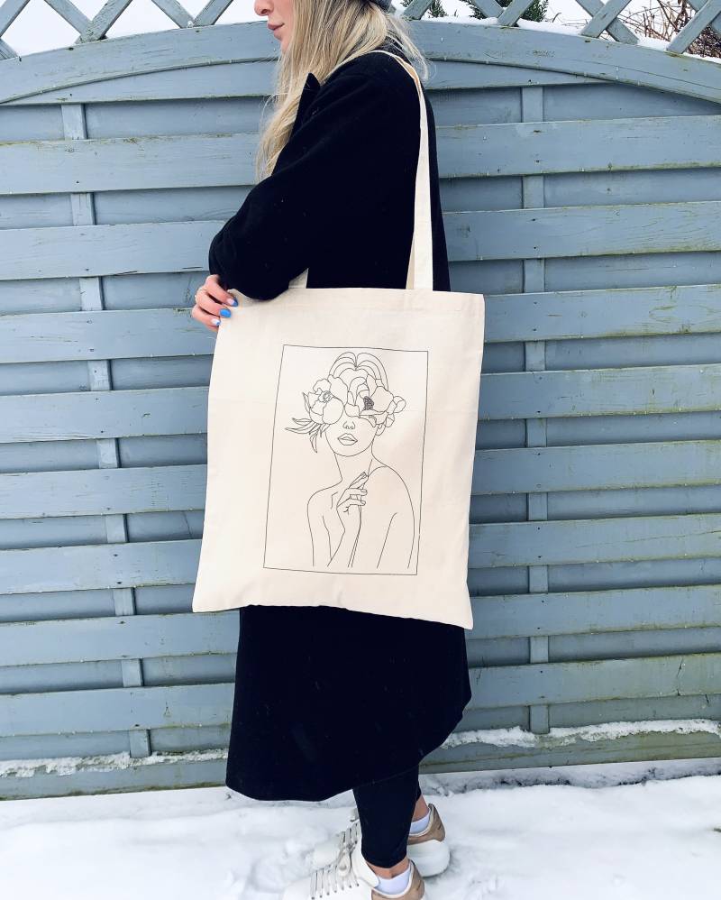 Fairtraide Jutebeutel, Stofftasche, 100% Baumwolle, Einkaufstasche, Shopper, Diy von mulisbeutelstube