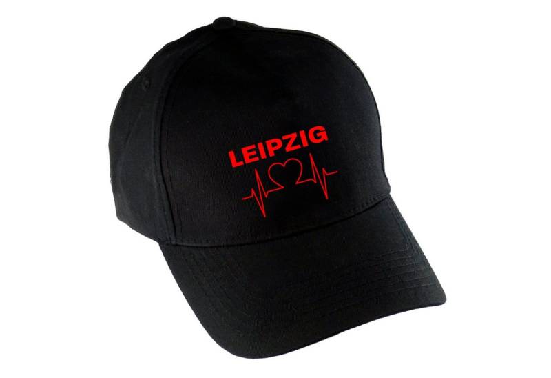 multifanshop Baseball Cap Leipzig - Herzschlag - Mütze von multifanshop