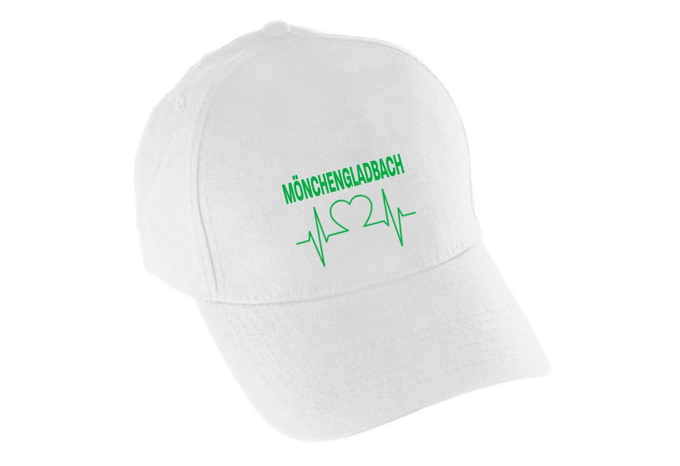 multifanshop Baseball Cap Mönchengladbach - Herzschlag - Mütze von multifanshop