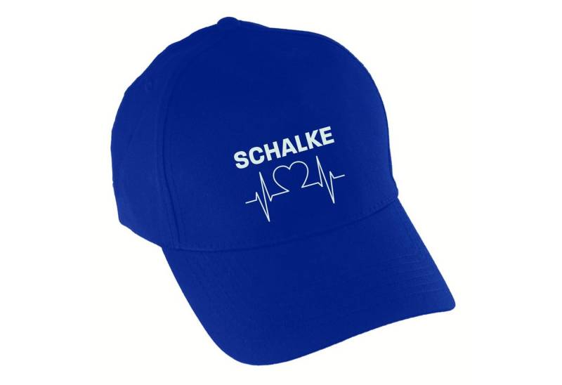 multifanshop Baseball Cap Schalke - Herzschlag - Mütze von multifanshop